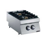 MODULAR COOKING RANGE LINE EVO700 2-BURNER GAS BOILING TOP