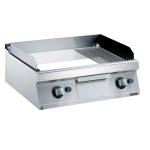 MODULAR COOKING RANGE LINE EVO700 FULL MODULE GAS FRY TOP, CHROMIUM PLATED