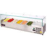 Refrigerated Pizza Display 9 Division Model: PIF2000